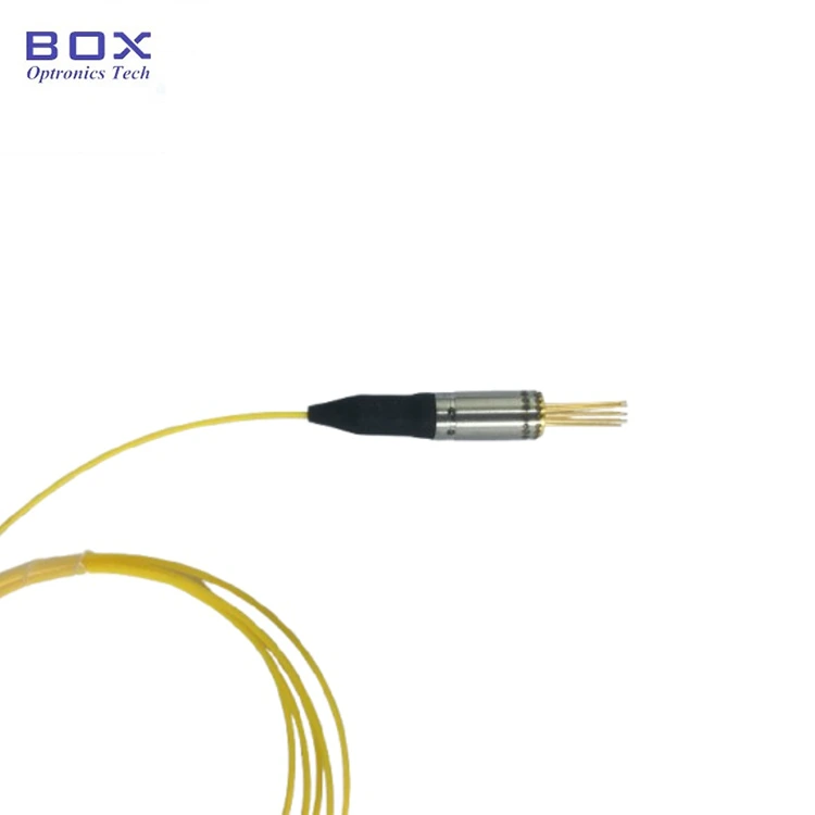 Laser DFB coassiale pigtail a larghezza di linea stretta da 1550 nm Laser DFB coassiale pigtail a larghezza di linea stretta da 1550 nm