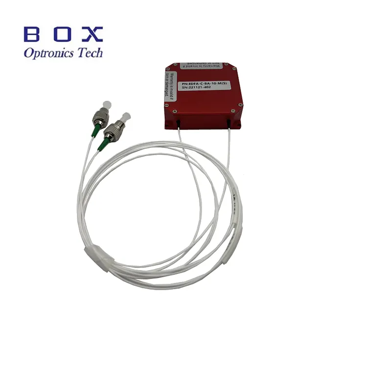 Amplificatore booster in fibra drogata con erbio in banda C micromodulo